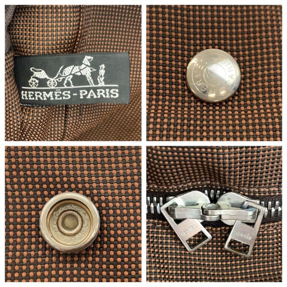 Hermes Herline Brown Tote Bag - Picture 3 of 9